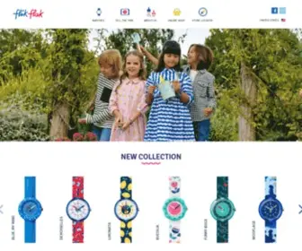 Flikflak.com(Het Zwitserse horloge voor kinderen) Screenshot