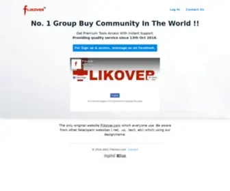 Flikover.com(Flikover (the only original website)) Screenshot