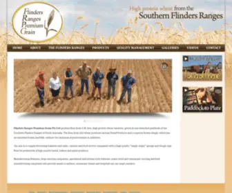 Flindersgrain.com.au(Flinders Ranges Premium Grain Pty Ltd) Screenshot