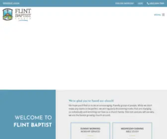 Flintbc.net(Flint Baptist Church) Screenshot