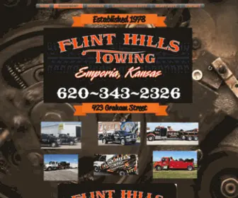 Flinthillstowing.net(Flint Hills Towing) Screenshot