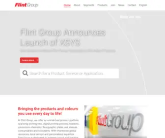 Flintink.com(Flint Group) Screenshot