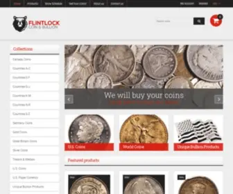 Flintlockcoin.com(Flintlock Coin & Bullion) Screenshot