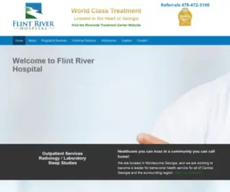 Flintriverhospital.com(Flint River Hospital) Screenshot