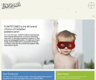 Flintstonesvitamins.ca(FLINTSTONES) Screenshot