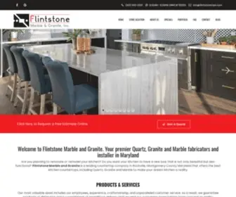 Flintstonetops.com(Flintstone Marble & Granite) Screenshot