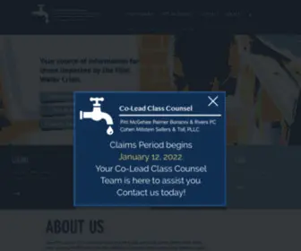 Flintwaterclassaction.com(Class Counsel) Screenshot