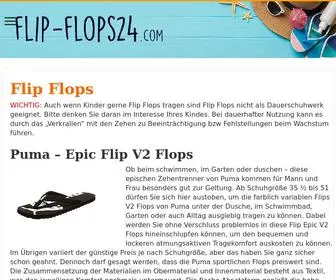 Flip-Flops24.com(Flip Flops) Screenshot