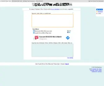 Flip.lol(Upside Down Text) Screenshot