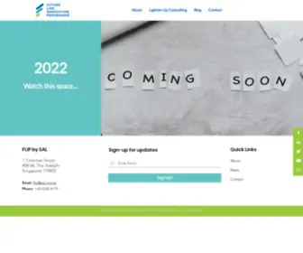 Flip.org.sg(Future Law Innovation Programme (FLIP) by SAL) Screenshot