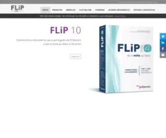 Flip.pt(Ferramentas para a Língua Portuguesa) Screenshot