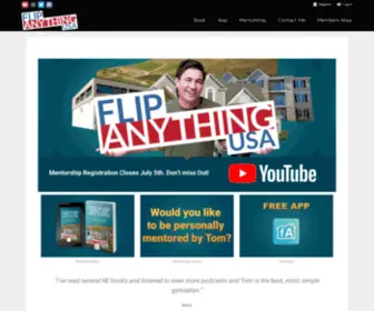 Flipanythingusa.com(Real Estate Investing) Screenshot