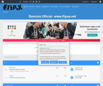 Flipax.net(Shrink your URLs and get paid) Screenshot