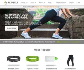 Flipbelt.com(Running Belts) Screenshot