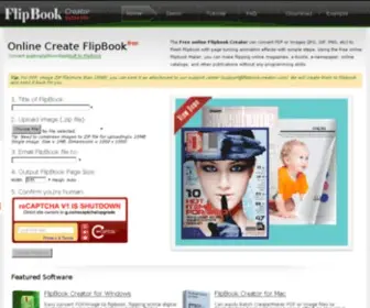 Flipbook-Creator.com(100% Free FlipBook Creator) Screenshot