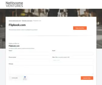 Flipbook.com(The Leading Flip Book Site on the Net) Screenshot