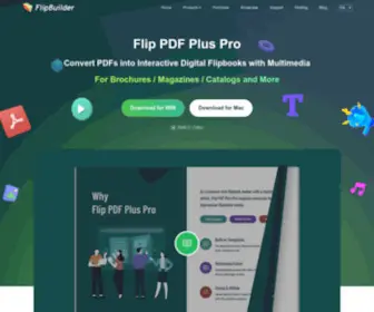 Flipbuilder.com(Flipbook Maker Software) Screenshot