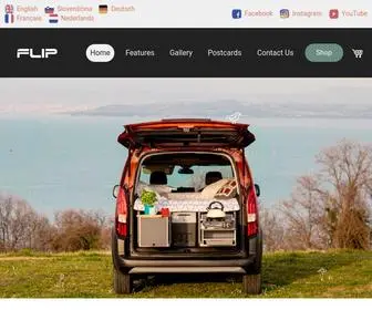 Flipcampingbox.com(FLIP Camping Box) Screenshot