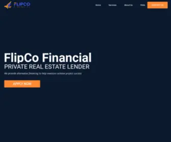 Flipcofinancial.com(FlipCo Financial) Screenshot