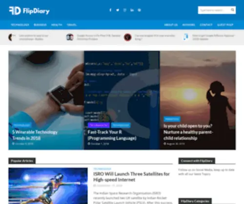 Flipdiary.com(Flipdiary) Screenshot
