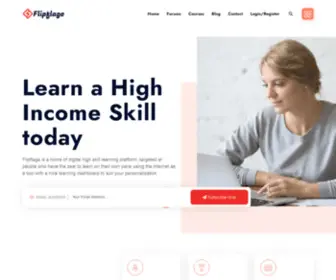 Flipflage.com(Online Courses) Screenshot