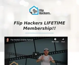 Fliphackingrealestate.com(Your Product Launch Funnel) Screenshot