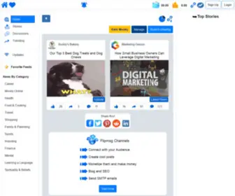 Flipmsg.com(The #1 Platform For Connecting And Sharing) Screenshot