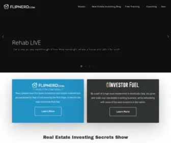 Flipnerd.com(Real Estate Investing Guides & Podcasts) Screenshot