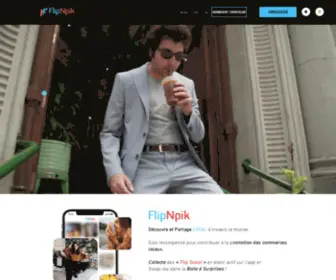 Flipnpik-NA.com(Commerces locaux) Screenshot