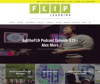 Flippedlearning.org(Flipped Learning Network Hub) Screenshot