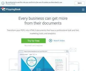 Flippingbook.com(Flipbook Maker for Digital Publishing) Screenshot