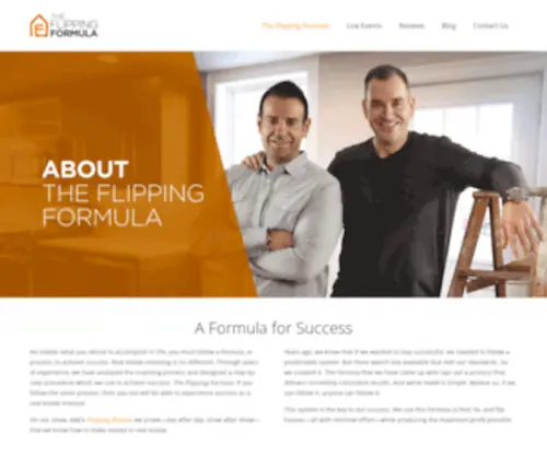 Flippingformula.com(The Flipping Formula) Screenshot