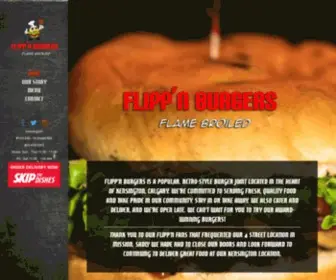 Flippnburgers.ca(Flippn Burger) Screenshot