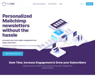 Fliprss.com(The ultimate automated RSS) Screenshot