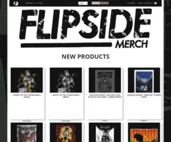 Flipside-Merch.com(FLIPSIDE MERCH) Screenshot