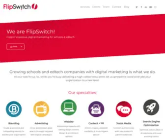 Flipswitch.com(At flipswitch our sole focus) Screenshot