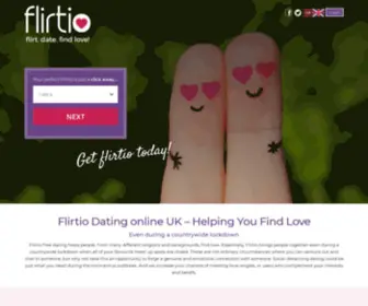 Flirtio.com(Freedating with) Screenshot