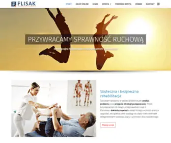 FlisakrehabilitacJa.pl(Flisak Rehabilitacja) Screenshot