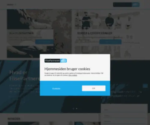Flisepartneren.dk(Bliv FlisePartner) Screenshot