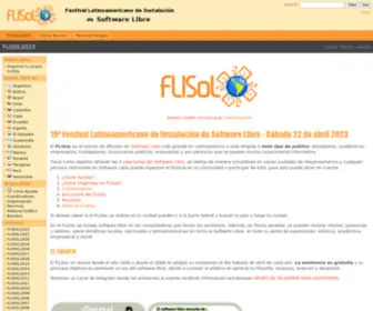 Flisol.info(FLISOLFLISOL) Screenshot