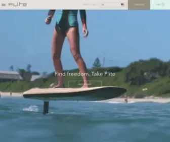 Fliteboard.com(Fliteboard USA) Screenshot