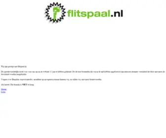 Flitspaal.nu(Www.flitspaal.nl/) Screenshot