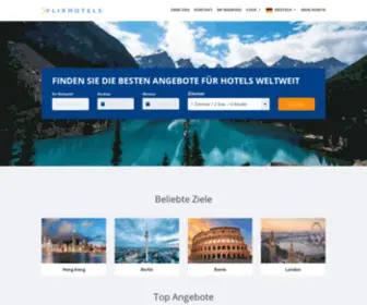 Flixhotels.com(Flix Hotels) Screenshot