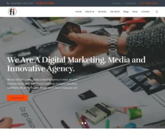 Flixiqe.com(Digital Marketing Agency) Screenshot