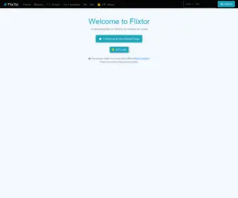 Flixtor.to(Main Page) Screenshot