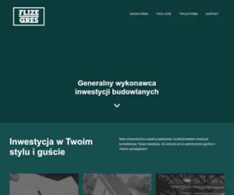 Flize-Gres.pl(Generalny wykonawca inwestycji budowlanych w Trójmieście) Screenshot