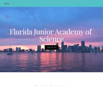 Fljunioracademyofscience.org(FJAS) Screenshot