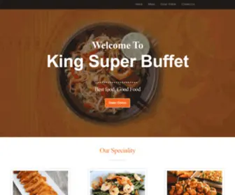 Flkingsuperbuffet.com(King Super Buffet) Screenshot