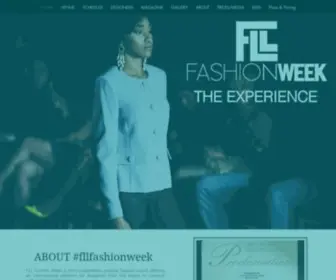 FLlfashionweek.com(Fort Lauderdale Fashion Week) Screenshot