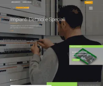 Fllifranchini.com(F.lli Franchini Impianti elettrici industriali Termoidraulici e da fonti rinnovabili) Screenshot